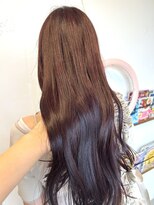 シエルバイアフロート(ciel by afloat)&nbsp;〈藤間〉ボルドーカラー/韓国ガーリー/顔まわりレイヤーカット