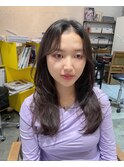 【akane】チャンモリパーマうぶ毛パーマ韓国顔周りおくれ毛