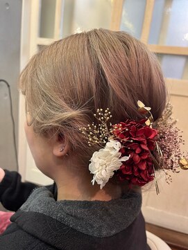 シバヘアー(shiba hair) 成人式 ヘアアレンジ