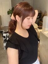 テテ(tete.)&nbsp;アレンジスタイルもお洒落に決まる小顔顔まわりカット