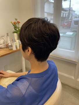 ブーケブラン(BOUQUET BLANC) クセを活かした大人ベリーショート