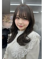 ロンド マーレ 天神大名店(Lond mare)&nbsp;韓国くびれヘア/ふんわりカール/韓国ヘア/ショコラアッシュ