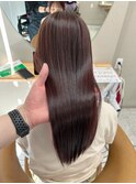 神戸 三ノ宮 元町 髪質改善  透明感カラー