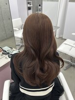 エヌアイ オモテサンドウ(ni omotesando) チョコベージュ こっくり秋冬カラー 韓国女子ヘア 透明感カラー