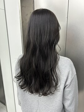 ビューナゴヤ 名駅(VIEW NAGOYA) レイヤーカット/アッシュグレージュ/グレージュ/透明感カラー