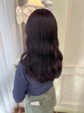 アクシス 栄ガスビル店(`AXIS) 【ayame】似合わせカット/ブリーチなしラベンダーカラー