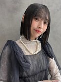 艶カラー×ボブ