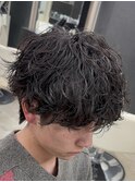 熊本メンズサロン シャドウパーマ 無造作パーマ MEN'S HAIR