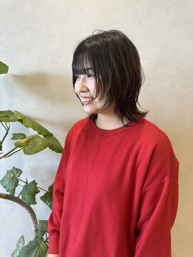 ゴートファクトリー(G.O.A.T factory) 顔周りレイヤースタイル