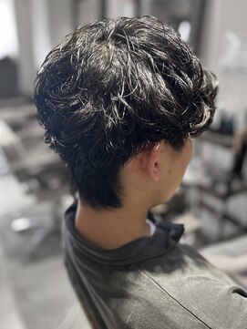エニー 栄(Any) men's hair ☆ シャドウパーマスタイル