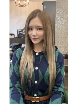 グラス 春吉1号店(glass) カラー+羽エクステカラー+羽エクステ100本+エクステカット