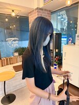 ヘアー アレス(hair ales) ブリーチカラー　ダブルカラー　エクステ　インナーカラー　