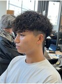 スペインカール/フェード/短髪/men's/ツイストパーマ/メンズ