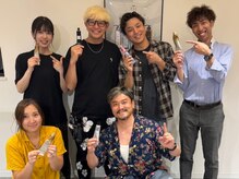 ハナバイリズ(HANA by RIZ)の雰囲気（お客様に使用した薬剤の空はで車椅子の材料に寄付してます★）