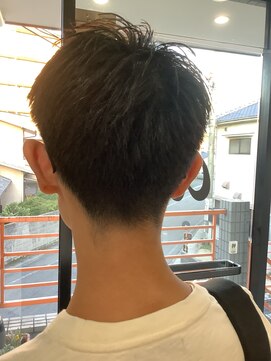 カットインアルファ メンズショートカット