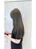 【Mika】髪質改善　オリーブベージュ　秋カラー