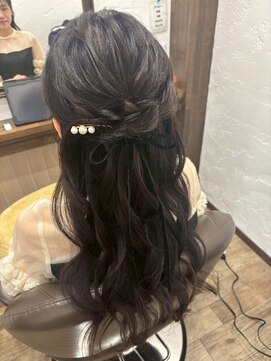 アミリー ひたち野うしく店(Amily) ハイライトバレイヤージュダブルカラーケアブリーチ20代30代