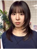 ハッシュカット　レイヤーカット　ウルフカット