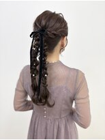 ルノンルージュ(Renon Rouge)&nbsp;ツイン編みおろしアレンジ