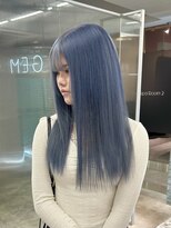 ジーナリア(Xena ria) 《Kaede》透明感のあるブルーシルバー