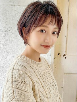 エノア 東京(ENORE) 小顔効果◎ショート×ハイライト×インナーカラーの最旬スタイル