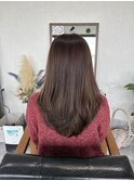 大人グレージュ×レイヤーカット