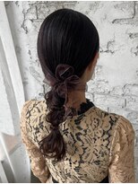 プライズ 池袋店(prize)&nbsp;タイトアレンジ ヘアセット 池袋 ヘアメイク