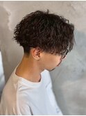 MEN’S HAIR/ツイストスパイラル/センターパート/群馬高崎