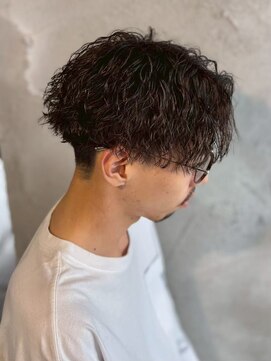 ニアウ 高崎店(Niau) MEN’S HAIR/ツイストスパイラル/センターパート/群馬高崎