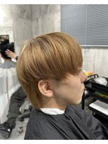 ビカムメンズヘアー 栄店(become men's hair)&nbsp;ライトベージュ/ブリーチカラー/ダブルカラー