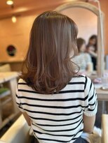 エン 仙台(en) ミディアムレイヤー/ライトベージュカラー/プレミアムケアカラー