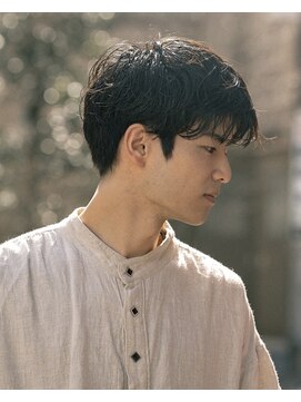 ペルズヘア(PELLS HAIR) 大人マッシュセンターパートラウンドマッシュ大人ヘアマッシュ