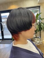 ヘアアンドメイク アリス(hair&make ALICE produce by COLT)&nbsp;マッシュウルフ　インナーカラー　ダブルカラー　ブリーチ