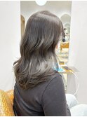【Tierra美侑】透明感抜群ブリーチなしカラーシアーグレージュ