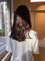 カイラ(KAILA) ラベンダーカラーブリーチなし透明感似合わせロング◎杉本
