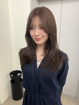 ローレンアオ(LOREN AO) ダークパープル/ナチュラルショート/ミルクブラウン/夏/栄矢場