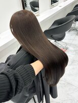 Valone Tokyo レイヤーカット/韓国ヘア/髪質改善【12/1NEW OPEN（予定）】&nbsp;ba12726_ヘーゼルブラウンストレートロング髪質改善韓国レイヤー