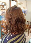 アプリエで巻きおろしアレンジ【ヘアアレンジ　立川/立川南口】