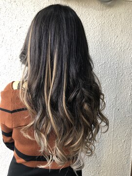 ディー エメ(D-aimer-) グラデーションメッシュエクステ　【カラー・エクステ】