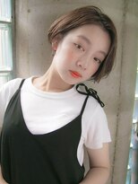 リリアン 表参道(relian)&nbsp;大人かわいいセンターパートショート☆relian表参道