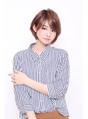 なめらかフォルムの大人ショートボブ【Room hair曙橋/新宿】