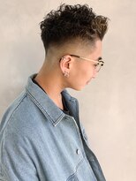 エイト ヘアサロン 渋谷本店(EIGHT)&nbsp;スキンフェード×強スパイラル