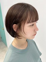 テトヘアー(teto hair) 丸みショートボブ　春カラー