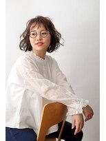 オーガニックエコ 川越(organic+eco)&nbsp;ラフカールボブ【川越/パーマ/ヘッドスパ/イルミナカラー/ボブ】