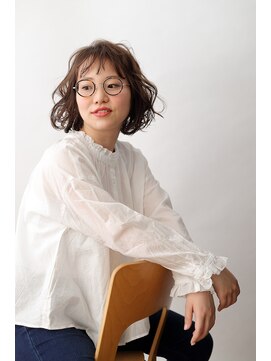 オーガニックエコ 川越(organic+eco) ラフカールボブ【川越/パーマ/ヘッドスパ/イルミナカラー/ボブ】