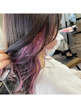 エイト 池袋店(EIGHT ikebukuro) ピンクイヤリングカラー