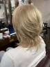 ブロンドヘアーセット