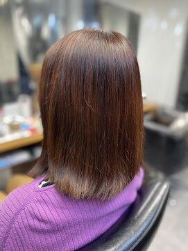 シェル 吉祥寺(shell) ミディアム＋暖色カラー