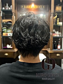 ヒロギンザ 五反田店(HIRO GINZA) 2ブロパーマ　床屋　理容室　五反田