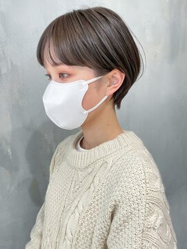 アイティー バイ アルバム 浦和店(IT by ALBUM) オリーブマッシュショート_アースカラーくびれヘア_ba379283